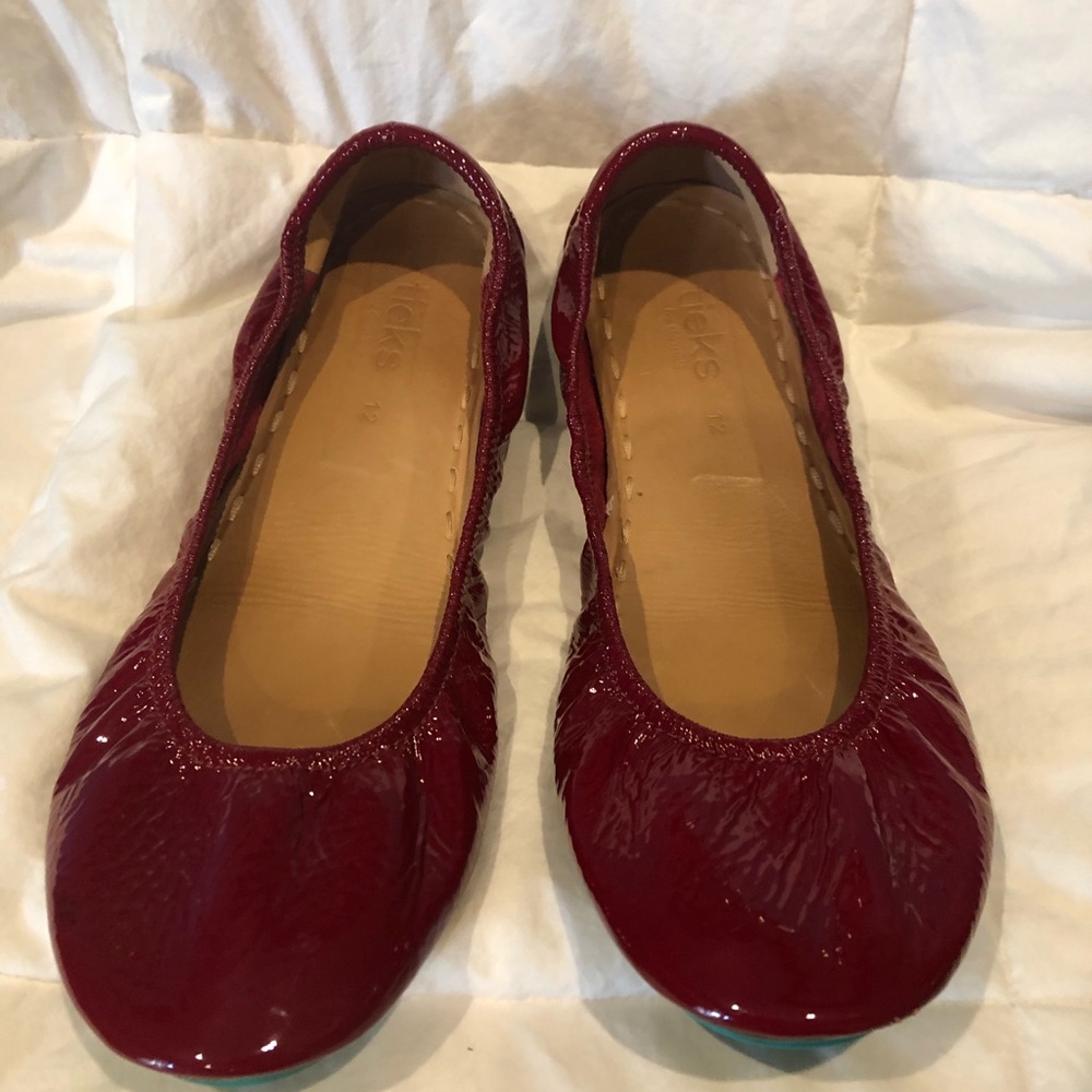 Ruby Red Tieks